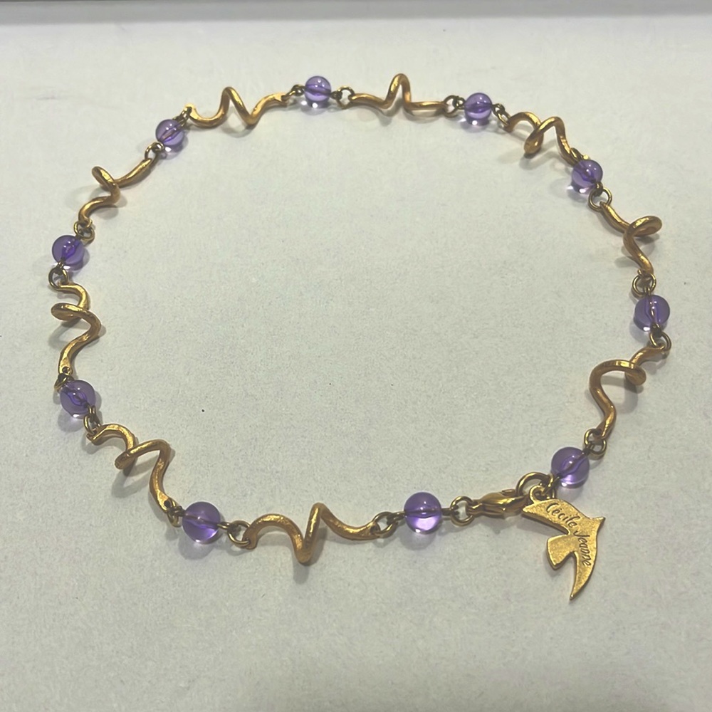 Cecile Jeanne vintage necklace